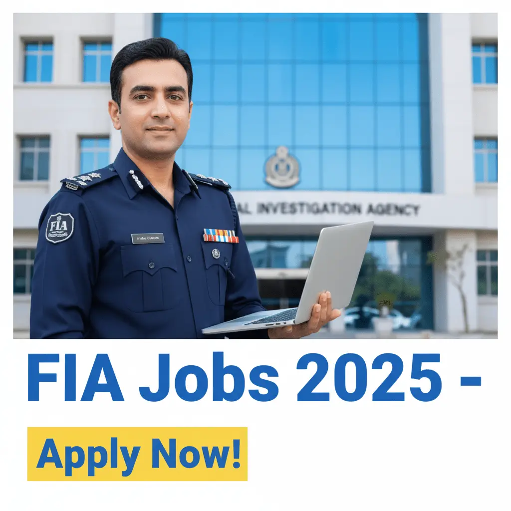 FIA Jobs 2025 – Apply Online for Federal Investigation Agency Vacancies in Pakistan
