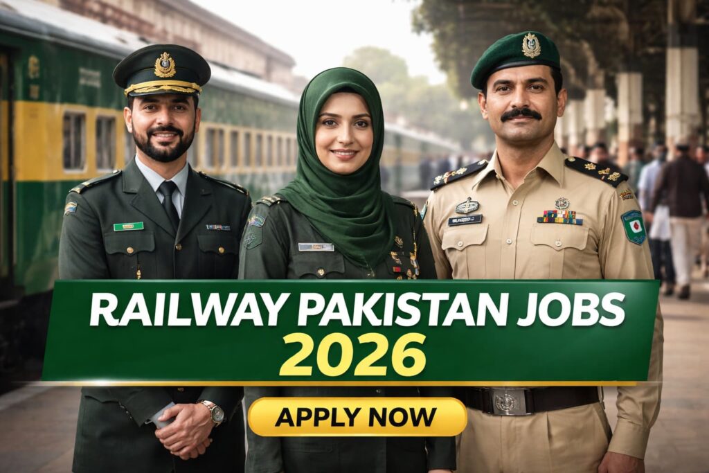railway pakistan jobs 2026