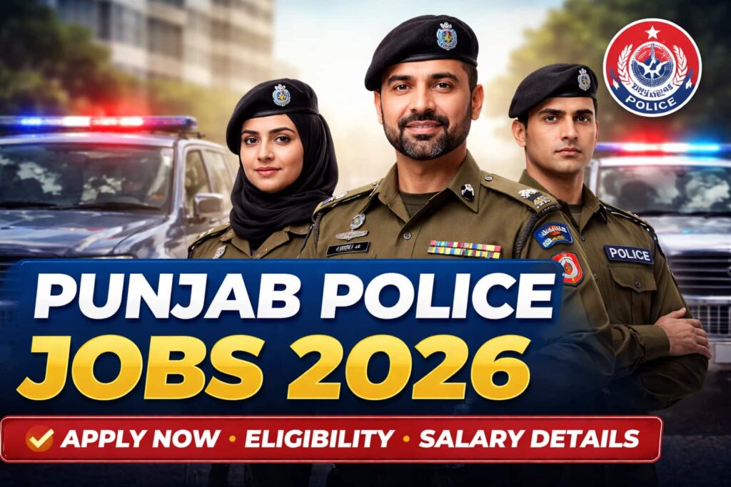 Official Punjab Police Jobs 2026 – Verified Government Recruitment